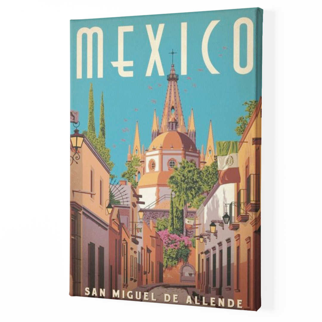 3 cuadros 50x70 -  México